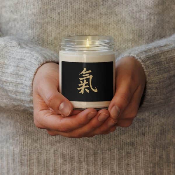 Qi Emblem Soy Candle – Altar Collection - Image 2