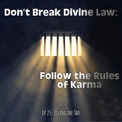 Learn the rules of taoist karma well enough to avoid catastrophe.