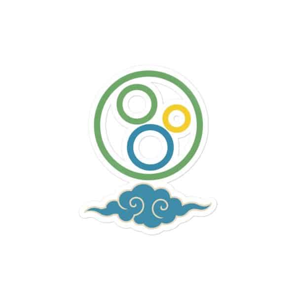 Four Ascendant Cloud Emblem Kiss-Cut Sticker - Image 3