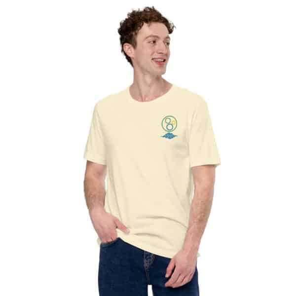 Four Ascendant Cloud Crest Tee – Subtle Taoist Symbol Shirt - Image 6