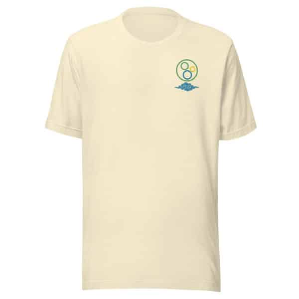 Four Ascendant Cloud Crest Tee – Subtle Taoist Symbol Shirt - Image 4